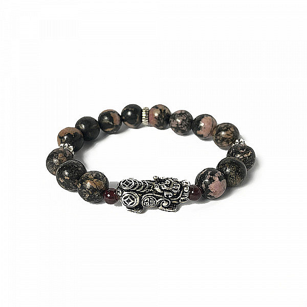 Rosy Pi Xiu beaded bracelet