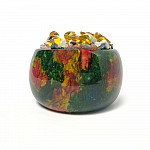 Rainbow Jade Treasure Bowl