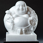 圓白彌勒佛(圓器安康)